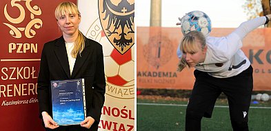 Sukces trenerki Chrobrego. Najmłodsza na kursie, jedyna, która zdała!