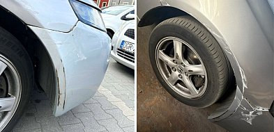 Stuknęła i uciekła. Kto widział kolizję na dużym rondzie w Głogowie?