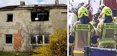 Wypaloną melinę trzeba zabezpieczyć! Zanim w Serbach dojdzie do tragedii