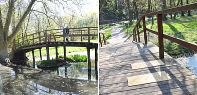 Odremontują drewniany mostek zakochanych w głogowskim parku