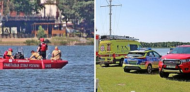 Tragiczny finał poszukiwań na Jeziorze Sławskim