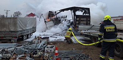 Pożar w Serbach. Kłęby dymu i akcja strażaków [FOTO]
