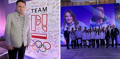 Biathloniści gotowi na igrzyska, a obok nich nasz dziennikarz Mateusz Król