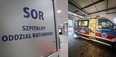 Dynamiczna sytuacja na SOR-ze w Głogowie. Urazy po upadkach