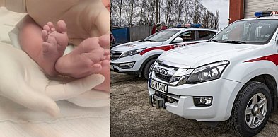 Strażacy, poród i terenówka. Akcja w Głogowie