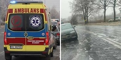 Karetka z Głogowa uwięziona w lodowej pułapce. 10 godzin grozy