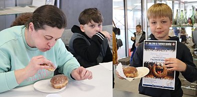 Mistrzowie zimowego pączkożarcia. Pierwszy taki konkurs w Głogowie [FOTO]