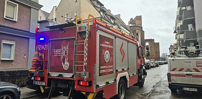 Pilna akcja strażaków na Starym Mieście w Głogowie