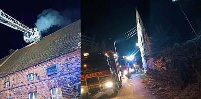 Pożar w Dzikowie. Pod Gaworzycami znów potrzebny kominiarz