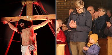 [FOTO] Jezus upadł, zapadła cisza. W Głogowie poruszyli wiernych do łez