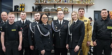 [FOTO] Decyzje zapadły! Strażacy wybrali zarząd, wójt dał prezent