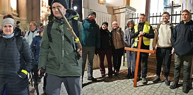 Wyruszyli z Głogowa w ekstremalną drogę. 41 kilometrów rozważań o życiu [FOTO]