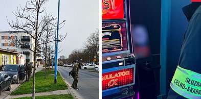 Nalot na nielegalny salon gier w Głogowie. To część wielkiej akcji KAS