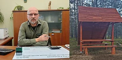 Ukradli wiatę Nadleśnictwu. Bezczelność bez granic!