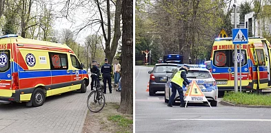 Groźne potrącenie na ul. Daszyńskiego w Głogowie. Ranny rowerzysta