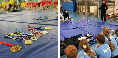 Mistrz świata na macie w szkole w Głogowie