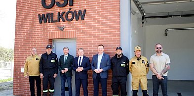 Nowa jakość dla bezpieczeństwa mieszkańców. Remiza OSP w Wilkowie po modernizacji