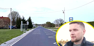 [WIDEO] Bezpieczna powiatowa droga? Mieszkańcy tej wsi chcą chodnika