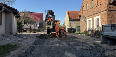 Ruszyła przebudowa drogi w Dobrzejowicach. Trwają intensywne prace