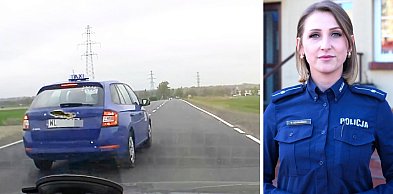 [WIDEO] Szokujące nagranie z Głogowa. Taksówkarz zajechał drogę