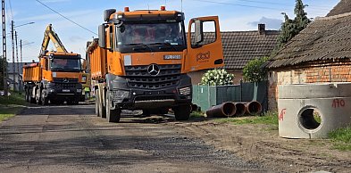 Trwa odbudowa drogi w Dobrzejowicach. Inwestycja zakończy się w lipcu