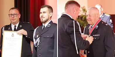 [FOTO] Medale, awanse i podziękowania. Dziadosz: Służba wymaga poświęcenia