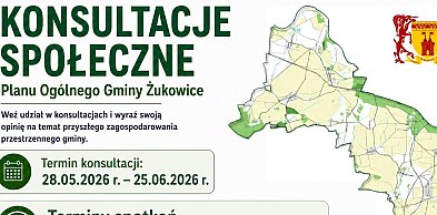 Konsultacje społeczne projektu planu ogólnego gminy Żukowice