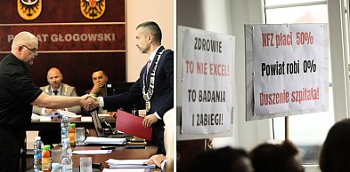 [FOTO] Podczas sesji: Podwyżki, kwiaty i czerwona kartka dla starosty