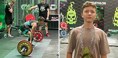 14-letni siłacz z Głogowa zachwyca! Talent, który zdobywa medale