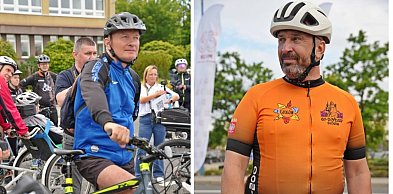 [FOTO] 55 kilometrów na urodziny Huty Miedzi Głogów. Ruszyli spod św. Floriana