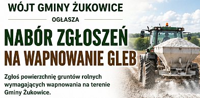 Rolnicy mogą zgłaszać zapotrzebowanie na wapno nawozowe.