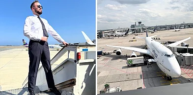 Chłopak z Głogowa podbija niebo. Lata dla Lufthansy po całym świecie