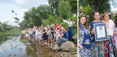 [FOTO] Głogów ma Rekord Polski! Rzuciły 269 wianków jednocześnie