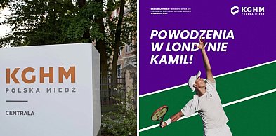 Kamil Majchrzak w Wimbledonie i US Open ze wsparciem KGHM