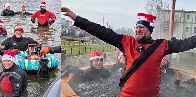 Z zimnej rzeki na głogowską Marinę. Odważni i wytrwali pokonali Odrę [FOTO]-178008