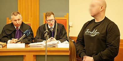 Dożywocie przyjął ze spokojem. Mateusz J. usłyszał wyrok [FOTO I WIDEO]