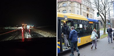 Dramat na drogach: kolizje, wypadki, autobusy zostały w zajezdni