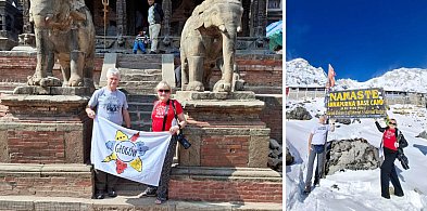 Z Głogowa pojechali aż do Nepalu