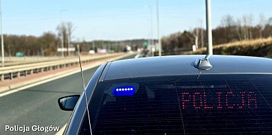 Stracił prawo jazdy, bo pędził motocyklem. Głogowska grupa SPEED w akcji