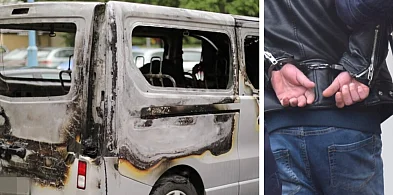Jest areszt dla podejrzanego o podpalenie busa w Głogowie