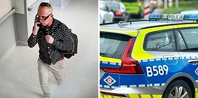 Kto zna tego mężczyznę? Głogowska policja poszukuje złodzieja ze szpitala
