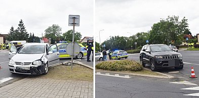 Stłuczka na skrzyżowaniu w centrum Głogowa. „To moja wina”