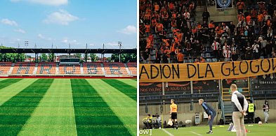 Kibice upomnieli się o stadion. Prezes Chrobrego: Musimy usiąść do rozmów