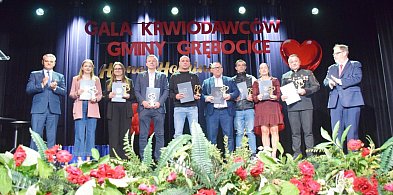 [FOTO] W Grębocicach uhonorowano krwiodawców na pierwszej gali