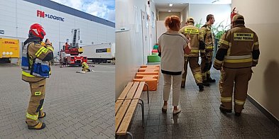 Ewakuacja szkoły i firmy-173922