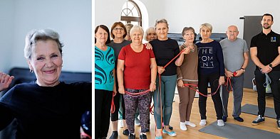 Seniorzy pokazują młodym jak się ćwiczy-174189