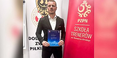 Michał Ilków-Gołąb z Chrobrego Głogów trenerem UEFA A-177348