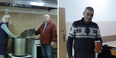 Bezdomni, seniorzy, młodzi. Długa kolejka po ten jeden słoik ciepłej zupy-177516