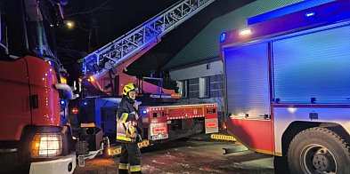 Pożar w Kuźni Głogowskiej. Pamiętajcie o kominach!-177585