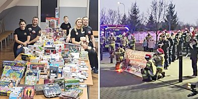 OSP Jaczów w wielkiej paradzie pod szpitalem-178836